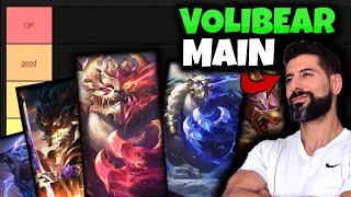 MAIN Volibear rates all the Voli Skins  Volibear Skin Tier List [upl. by Phillip]