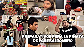 PREPARATIVOS PARA EL CUMPLEAÑOS 🎂3 PAUL BALDOMEROMAYVE CASTRO‼️ [upl. by Adlez643]