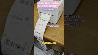 Printer thermal online shop printerthermal thermalprinter olshop shorts shortsvideo shortsfeed [upl. by Wind835]