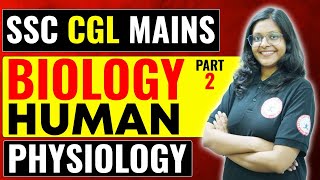 SSC CGL MAINS BIOLOGY PART 2 Human Physiology  SSC MAINS COACHING IN CHANDIGARH competitionguru [upl. by Supen]