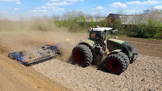 Såbedsharvning  DalBo Cultimax 10 meter Fendt 930 Vario TMS  SKAMSTRUP [upl. by Simonsen67]