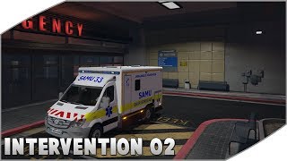 GTA 5  SAMU 33  INTERVENTION 02  LA VIE NE TIENT QUA UN FIL [upl. by Gladdy]