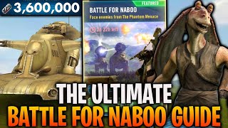 The ULTIMATE Battle for Naboo Raid Guide  All BEST Teams Explained for Max Scores [upl. by Stamata]