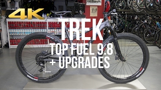 2017 TREK Top Fuel 98  UPGRADES Actual Weight [upl. by Ettennod176]