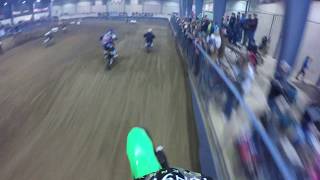 Piranha Pit Bikes P140RE  Summit Indoors MX  Feb 2019  Friday Practice [upl. by Itsirc]