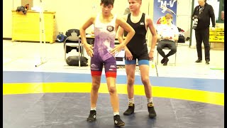 Wrestling  Ringen Einzelmeisterschaft Torgelow Greco Jugend A 52 kg Hohmann  Martinke [upl. by Scully]