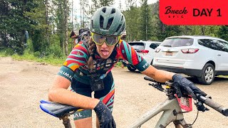 A ROUGH START TO OUR BIGGEST CHALLENGE OF THE YEAR Breck Epic Day 1  Pennsylvania Creek [upl. by Natelson]