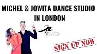 Michael amp Jowita Dance Studio in LONDON [upl. by Nwahsyar788]