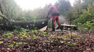 Stihl MS 400 CM great chainsaw 👍👍 [upl. by Arocet]