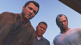 GTA 5 PS5 REMASTERED WALKTHROUGH GAMEPLAY CANON ENDING  OPTION CDEATHWISH 1440P 60FPS [upl. by Perreault]