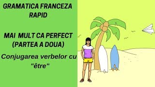 Mai mult ca perfectul in franceza  Conjugarea verbelor cu “être”  Gramatica franceza 2019 [upl. by Oliana]