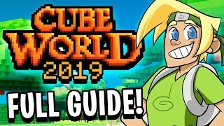 How to play Cube World BETA in 2019  Full Beginners Guide [upl. by Odab]