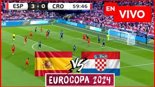 🔴 España vs Croacia EN VIVO  UEFA Eurocopa 2024 En Directo [upl. by Yssenhguahs500]