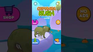 Capybara Rush Swimming Zombie capybara 水豚 masbro [upl. by Carlee]