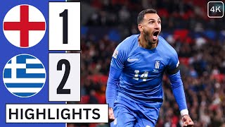 England vs Greece 12 Extended HIGHLIGHTS amp All GOALS  Bellingham  Pavlidis  2024 [upl. by Landry490]