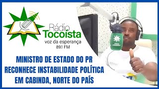 Angola Ministro de Estado do PR reconhece instabilidade Política em Cabinda norte do país [upl. by Kirbie]