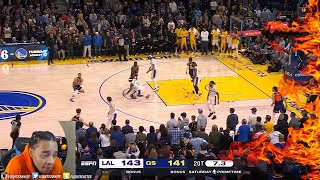 FlightReacts LAKERS at WARRIORS  FULL GAME HIGHLIGHTS  January 27 2024 [upl. by Bryana]