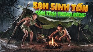 PHD  50 Giờ Cắm Trại Sinh Tồn Trong Rừng  Cắm Trại 1 Sao Vs 5 Sao  50 Hours Survival Camping [upl. by Rachel403]