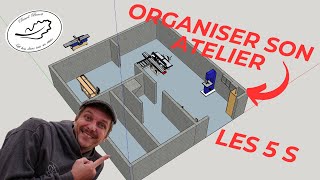 organiser son atelier de menuiserie La methode des 5 s [upl. by Adehsor]