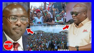 JOHN MAHAMA make Wld allegtions on NPP as mssive crowd welcomed mahama during campaign [upl. by Francis233]