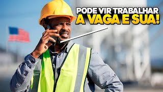 COMO ARRUMAR TRABALHO NOS EUA ESTANDO AINDA NO BRASIL  HÁ VAGAS [upl. by Kaasi782]