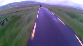 Ballaghasheen Pass Bealach Oisín downhill cycle [upl. by Villada251]