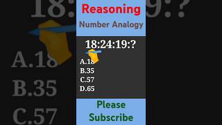 Number Analogy Reasoning ☘️ SSC exams 202 425  shorts [upl. by Rogers]