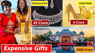 Sonakshi Sinha haldi ceremony 10 Most Expensiv Gifts From Bollywood Stars sonakshisinha viral [upl. by Nuoras520]