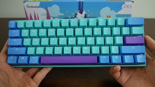 Unboxing the NEW Ducky x MK Frozen Llama Mecha Mini V2 [upl. by Nicolina]