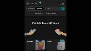 REBUYIT⚡ vendere il tuo smartphone usato funziona  ⭐ [upl. by Auqenahs]