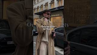 Overcoat outfits for men ✨️ overcoat coatsuit mensoutfits oldmoney oldmoneyfashion vintage [upl. by Lorin]