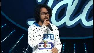 Nihal Tauro 1st Audition  Indian idol Season 12 [upl. by Aitsirk]