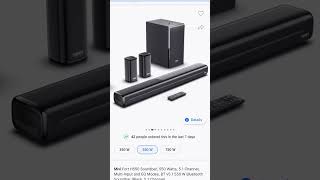 Mivi 550W Soundbar System 7999  Bank Offers Extra✨💭trending dailyofferszones7 youtube shorts [upl. by Evy682]