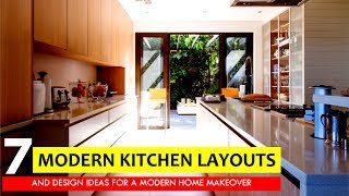 7 Most Popular Kitchen Layouts and Floor Plan Design Ideas for a Modern Home Makeover [upl. by Keven932]