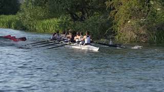 Christs W1 Division 1 Friday Cambridge May Bumps 2023 slow motion [upl. by Ermine]