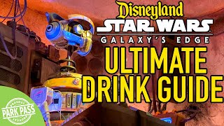 Ultimate Drink Guide to Ogas Cantina at Star Wars Galaxys Edge [upl. by Akeirahs]