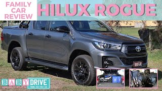 Family car review Toyota HiLux Rogue 2018 4x4 dual cab [upl. by Eaned890]