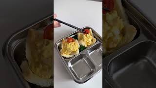 Pack my lunch with me asmr lunchbox lunch cooking satisfying aesthetic food easyrecipe [upl. by Alletniuq]