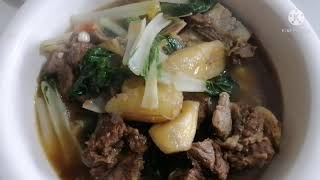 HOW TO COOK POCHERO BAKA RECIPEMHELTV [upl. by Rawden]