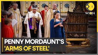 King Charles IIIs Coronation Penny Mordaunt trends after WonderWoman achievement during ceremony [upl. by Walsh]