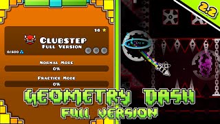 Clubstep Full Version All Secret Coins  Geometry Dash Full Version INSANE DEMON  By Traso56 4K [upl. by Anitnegra]