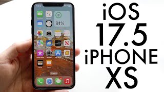 iOS 175 On iPhone XS Review [upl. by Brandes]