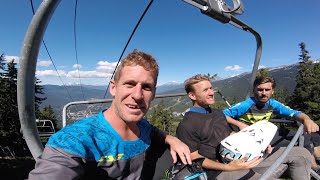 A ride down Whistler mountain [upl. by Gibbon]