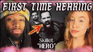 Never Heard of Skillet Until Today Hero REACTION [upl. by Kally]