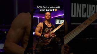 Guitar solos in 2024 😱 metal numetalcore metalhead heavymetal music newmusic guitar [upl. by Einner]