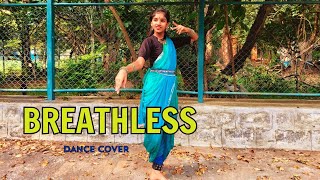 Breathless  Dance Cover   Aadhya Manche Shankar Mahadevan  Bharatnatyam Fusion Dance [upl. by Garvey265]