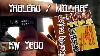 TUTOtips REPLICART  41 PARTE 1  MILLARE O TABLERO PARA KENWORTH T800 A ESCALA [upl. by Goddart9]