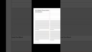 169 Digital Presentation Grid System for Adobe InDesign [upl. by Ahsitan]