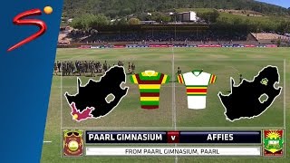 Premier Interschools 2017 Paarl Gim vs Affies Highlights [upl. by Adeys]