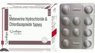 Audspa Tablets Mebeverine Hydrochloride amp Chlordiazepoxide Tablets [upl. by Fabio]